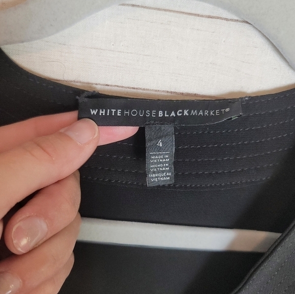 WHBM POLKA DOT REVERISIBLE DRESS, SZ 4 - Picture 8 of 16